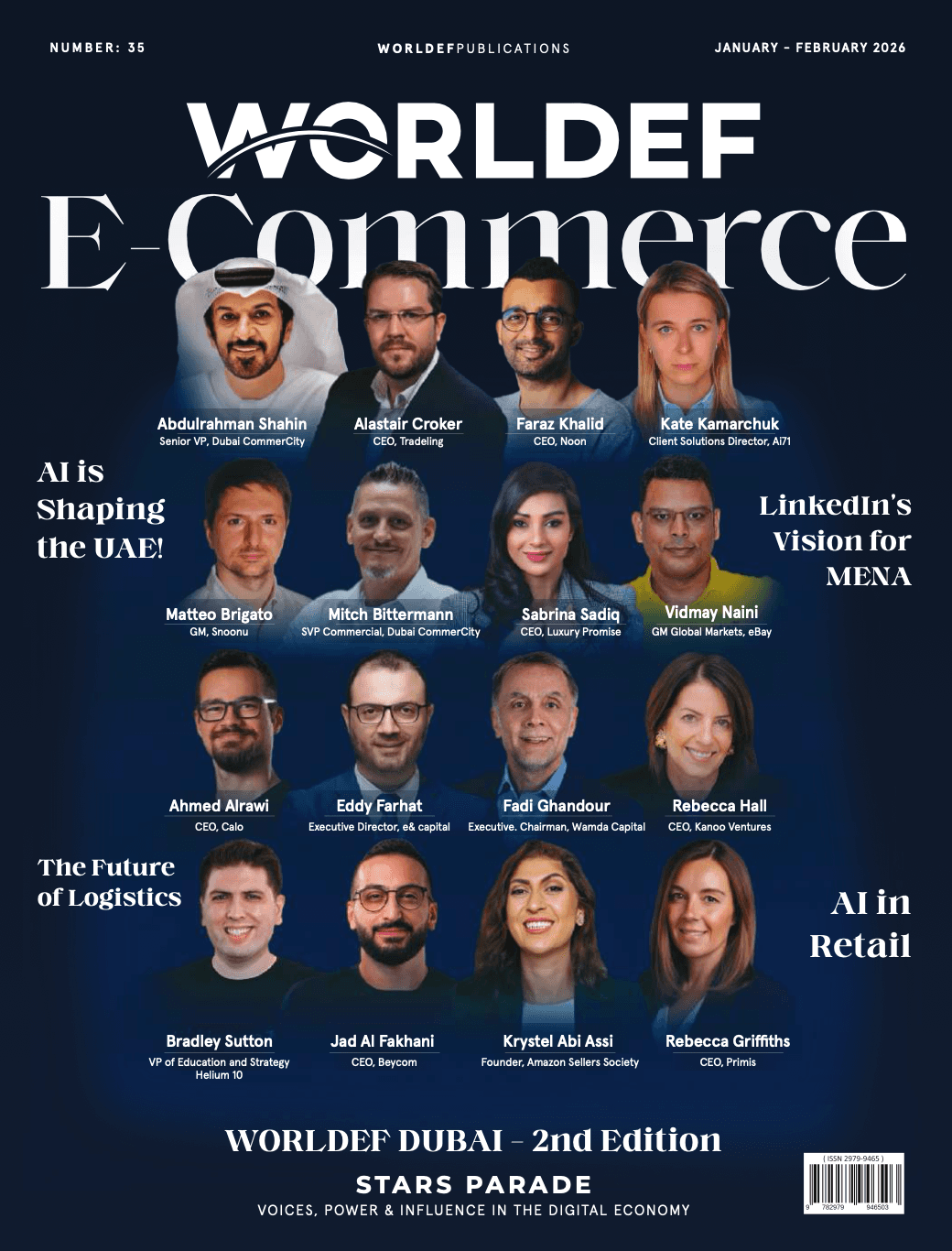 WORLDEF Magazine Jan Feb 2026 issue cover
