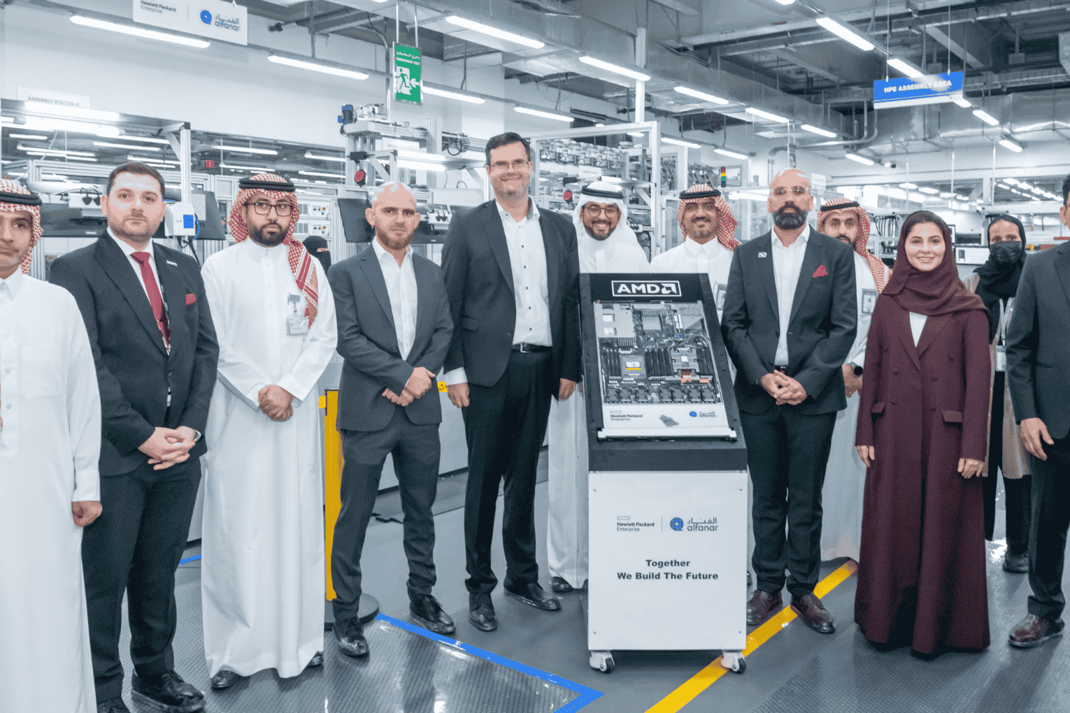 HPE and Partners Boost Saudi Server Production