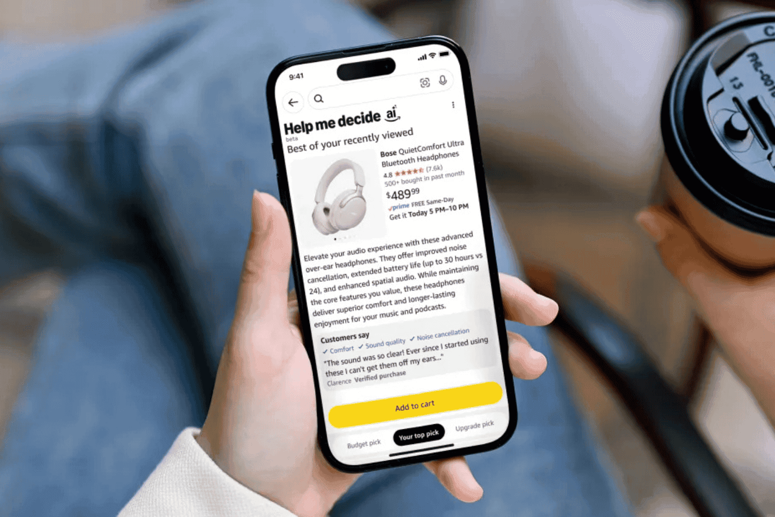 Amazon Introduces “Help Me Decide” AI Tool for Shoppers