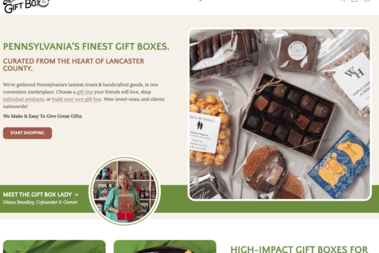 Lancaster Gift Box E-Commerce Launch