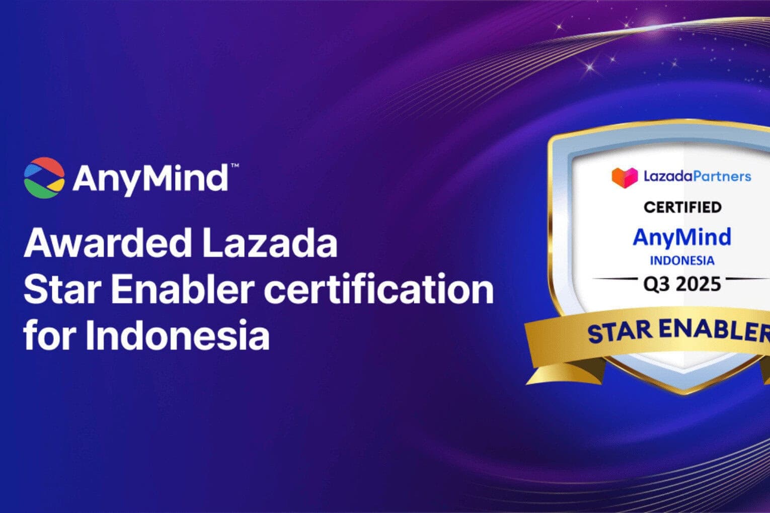 AnyMind Group Attains Lazada Star Enabler Certification for Indonesia