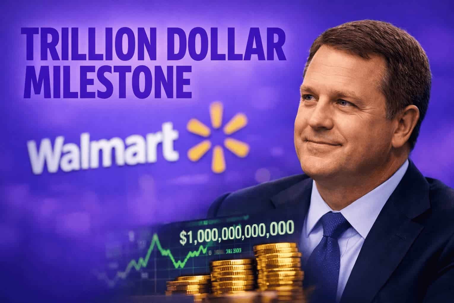 Walmart Becomes the First Traditional Retailer to Reach a $1 Trillion Market Value