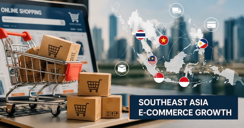 Southeast Asia E-Commerce Market Expected to Hit $289.8 Billion by 2029