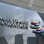 WTO headquarters in Geneva during discussions on global e-commerce tariff rules