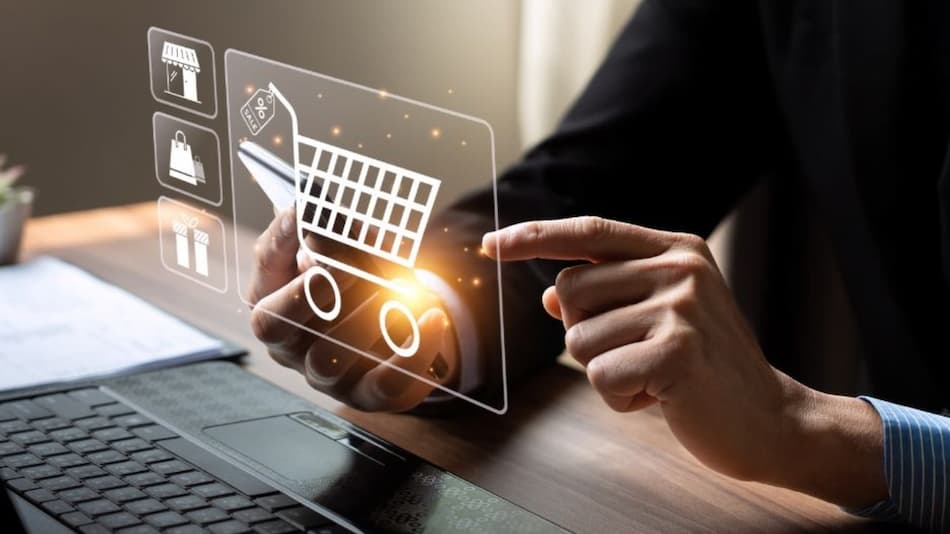 Digital e-commerce shopping interface