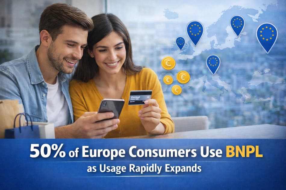 50% of European Consumers Use BNPL as Usage Rapidly Expands