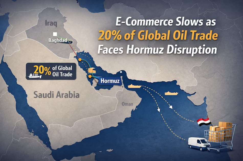 strait-of-hormuz-disruption-slows-iraqi-e-commerce-as-costs-rise-and-deliveries-delay