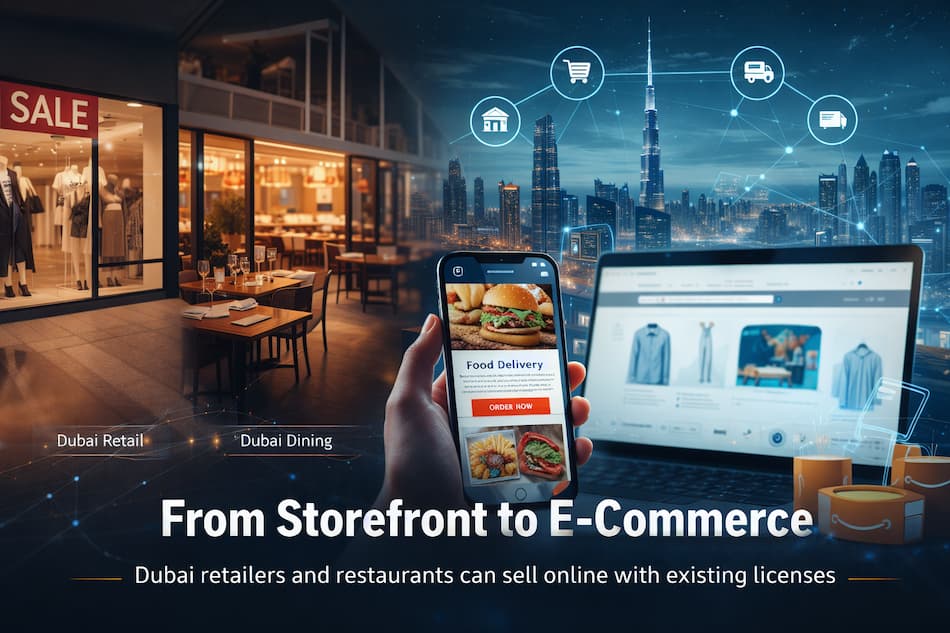 Dubai Removes Barriers: Retailers and Restaurants Can Expand E-Commerce Without New Licences
