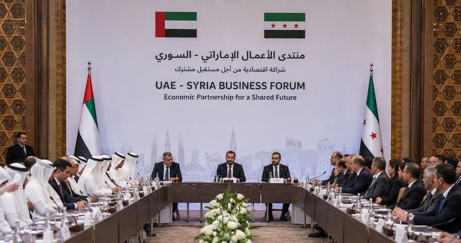 UAE and Syria Open a New Economic Chapter With First Positive Business Forum Since Assad’s Fall