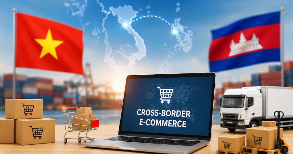 Vietnam and Cambodia Target $20 Billion Trade with Cross-Border E-Commerce Push
