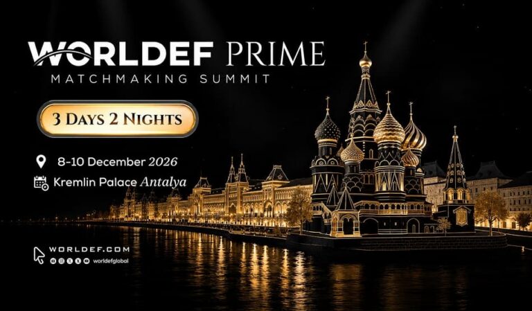 WORLDEF Prime Antalya 2026 Will Host Strategic Collaborations